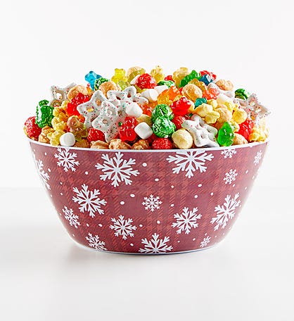 DIY Cozy Holiday Popcorn Bowl Kit